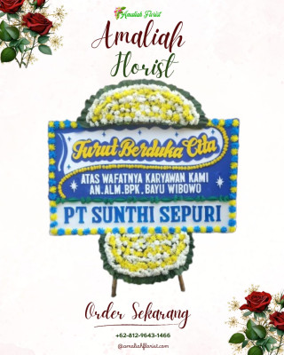 Papan Bunga Duka di Cibenda