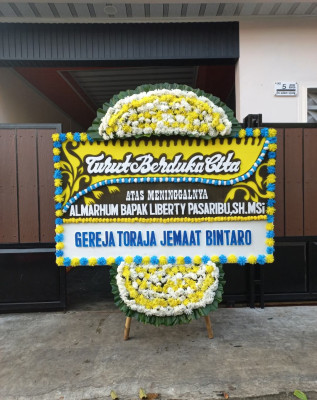 Papan Bunga Duka di Cibenda