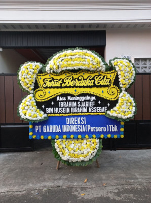 Papan Bunga Duka di Cibenda