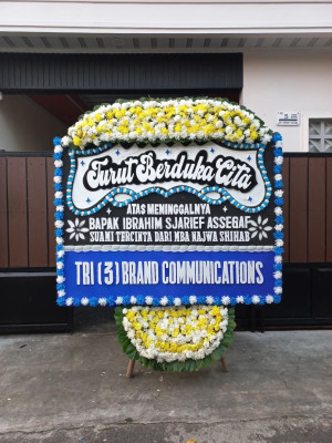 Papan Bunga Duka di Cibenda